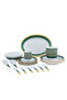 35 Piece Floral Beast Melamineware Dinner Set- DC2461