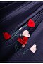 Organic Floral Embroidered Dress 1-6 Years Dark Blue - 3