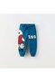 Peanuts Colorful Snoop Printed Winter 3 Thread Crew Neck Tracksuit Set - 4