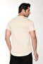 Men's Wide Neck 100% Cotton Loose T-Shirt - 4