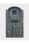 Men's Regular Fit Plaid Smoked Shirt 3760F