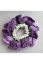Elegant Elegance with Buckle Tulip Handmade 100% Cotton Niche Trend Rubber Bun Buckle