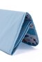 Blue Waterproof Bondit Fabric Washable Foldable Mother Baby Diaper Nursing Cover - 4