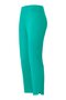 Women Regular Fit Plain 7/8 Stretch Pants, Aqua Green - 3