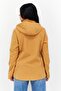 Women Solid Soft Shell Jacket, Mustard - 2