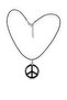 Peace Symbol Hematite Unisex Necklace 104-2 - 3