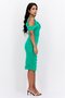 Women Plain Midi Dress, Green - 3