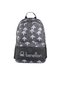 Black-Grey Unisex School Bag 03738