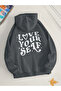 Love Yourself Back Printed Cool&Comfort Seasonal Hooded Unisex Sweatshirt