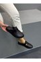 Diva Black Leather Closed Women's Casual Slippers - 3