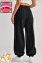 Bol Kalıp Sweatpants Baggy Sweatpants Jogger Black - 7