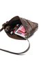 Women's Shoulder Bag with Brown Belt Detail - 6