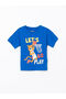 Lcw Kids Crew Neck Boy's Pajamas Set with Shorts - 2