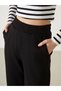 Xside Active Black Women's Sports Sweatpants with Elastic Waist - 3