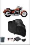 Black Honda Vt 750 Shadow Ace Waterproof Durable Motorcycle Cover