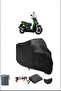 Black Kymco People S 150I Waterproof Durable Motorcycle Cover