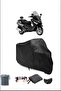 Black Piaggio X9 500 Waterproof Durable Motorcycle Cover