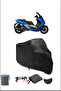 BLACK YUKI T11 Explorer WATERPROOF DURABLE MOTORCYCLE COVER