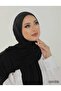 Special Gold Stitched Hijab Combed Cotton Women's Shawl - 3