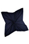 Queen Crepe Solid Color Scarf - Egyptian, 110X110 cm - 2