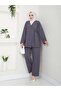 Women's Double Saw Tunic Suit - 4