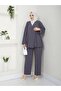 Women's Double Saw Tunic Suit - 2