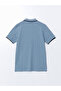 Lcwaikiki Classic Polo Collar Short Sleeve Patterned Pique Men's T-Shirt (S5) - 6