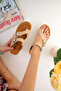 Women's Orthopedic Soft Sole Flip Flop Anatomical Slippers Ald1000-0207 White White Nud