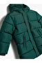 Inflatable Coat with Hood and Pocket Detail - 3