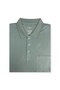 Men's Plus Size Polo Neck Short Sleeve Pocket Coral T-Shirt 0170