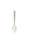 DC1632 6Pcs Stainless Steel Dinner Spoon - Floral Handle Pattern Cutlery - 4