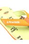 صندل Pine Kids سهل الارتداء بطبعة نصية - نعناعي وبرتقالي - 7