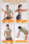 45kg Resistance Band - Green Muscle Building Rubber, Ultra Hard Fitness Pilates Cross Training Band - 8