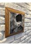 لوح طاولة رخام طبيعي بإطار صلب مقاس 26x26 سم - 2