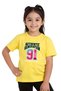Generation 91 Printed Girls' Short Sleeve T-Shirt