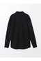 Southblue Black Slim Fit Men's Long Sleeve Shirt - 6