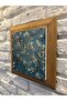 لوح طاولة رخام من الحجر الطبيعي بإطار صلب مقاس 26 × 26 سم - 3