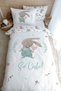 Single Duvet Cover Set (Without Sheets) 160X220 cm - for Baby Series - Salopetli Rabbit - 4