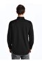 Southblue Black Slim Fit Men's Long Sleeve Shirt - 4