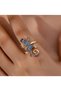 Exquisite Detailed Lizard Bijouterie Ring Daily Wear Party Accessory Fashionistas Nail Art