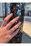 Women's Mess Brand Jewelled Gold Ring - 4
