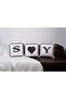Lettered Throw Pillow Cover Velvet 43x43 Cm Double Sided Letter O Cat Patterned Marriage Proposal Birthday - 6