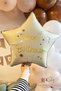 Happy Birthday Written Retro Cream Star Balloon Retro Star Foil Balloon 45cm - 3