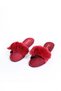 Feather Women's Dowry Slippers Stylish Daily House Slippers Ornate Dowry Birth Guest Bridal Slippers