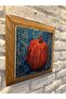 Natural Stone Marble Table Board with Solid Frame 26X26 cm Narım - 2