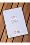 "Less Monday، More Summer" دفتر ملاحظات مرن مخطط سميك - 80 ورقة - 3