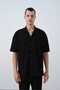 Apac Collar Rubbed Edge Slip Oversize Discoal Shirt