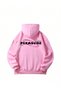 Women's Pink Pleasure Independence Printed Hooded Hoodie Sweatshirt - 2