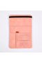 Unisex Leather Cover for Passport and Debit Card Travel - Powder Pink - 2