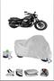 Yamaha Xvs950Cu Lock Compatible Waterproof Durable Motorcycle Tarpaulin-Gray